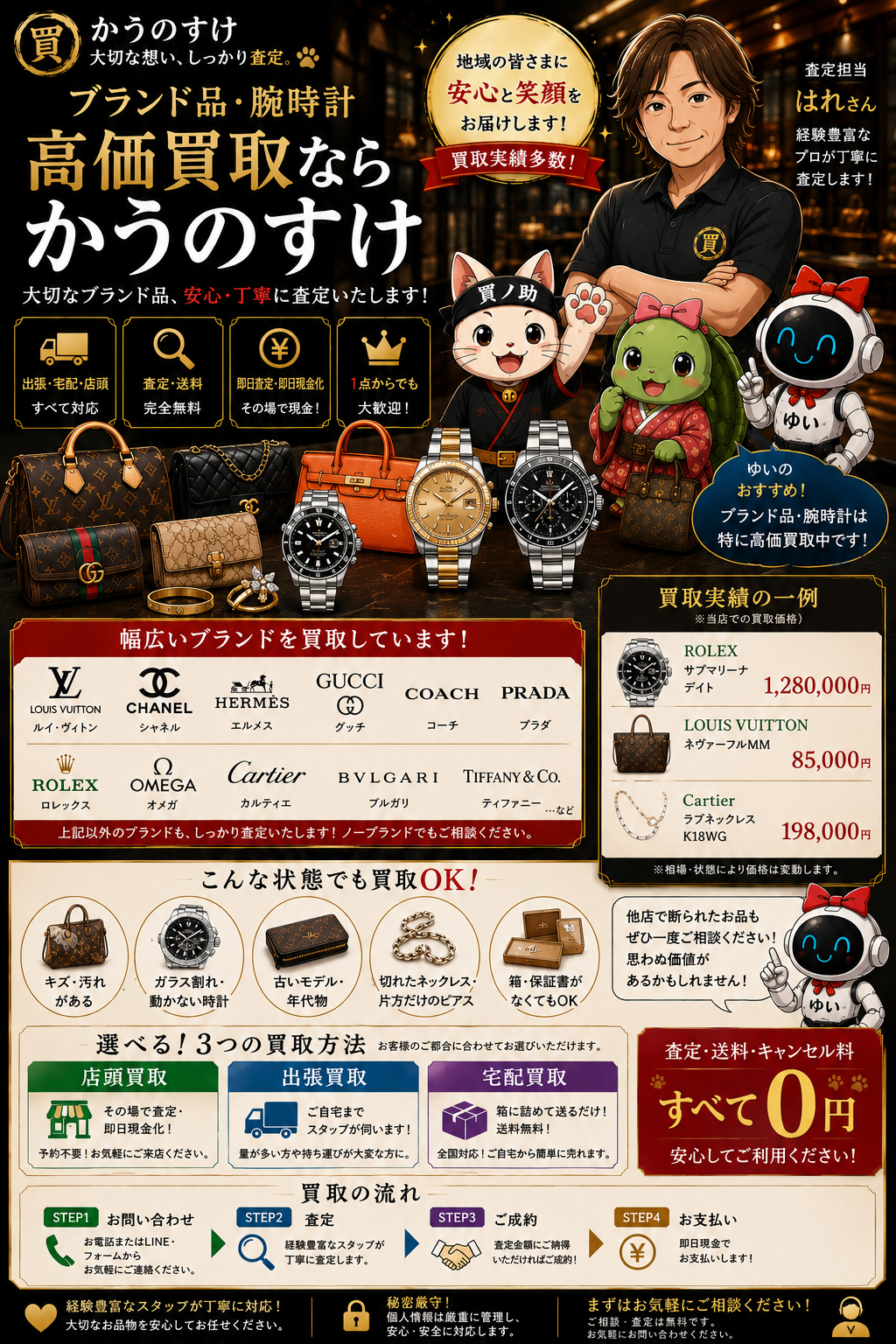 ブランド品・腕時計買取